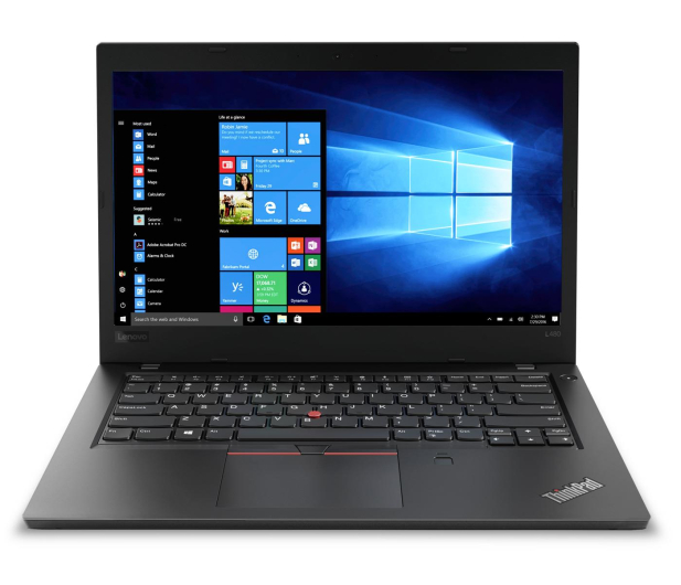 Lenovo ThinkPad L480 i5-8250U/16GB/256/Win10P - 466568 - zdjęcie 3